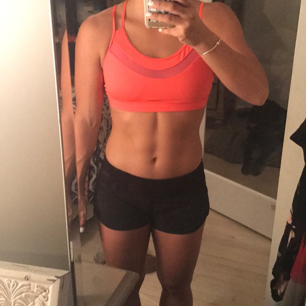 Victoria secret sports bra orange/Coral Small - Picture 2 of 4